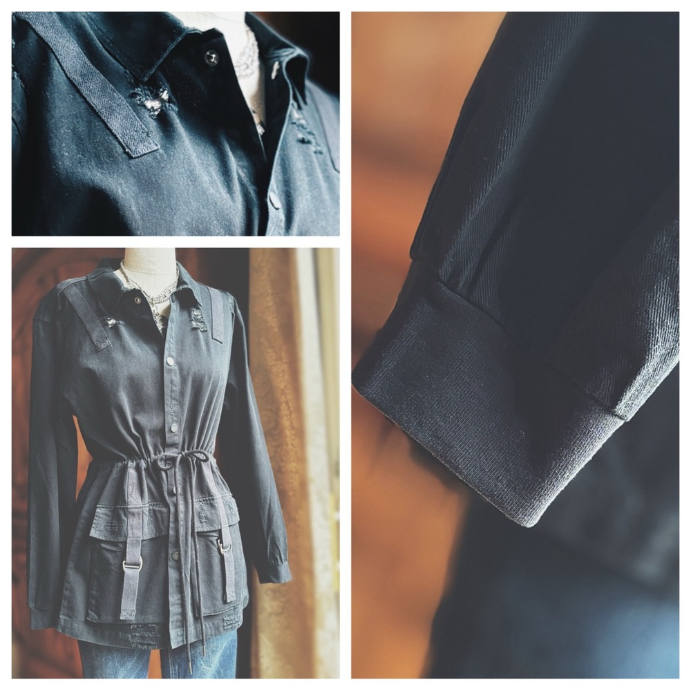 Jacket Utility Distressed - Picture 3 of 10